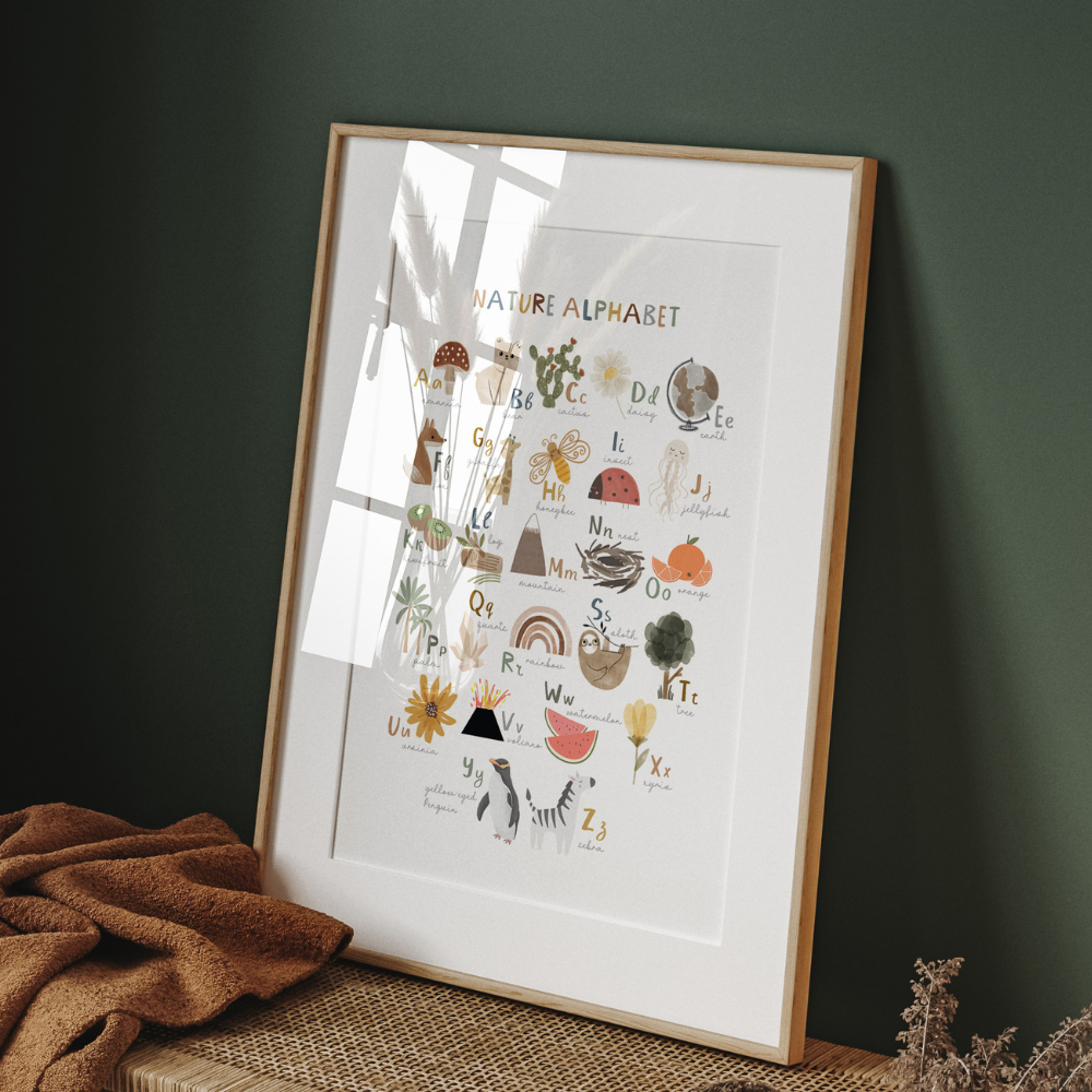 Nature Alphabet | Art Print