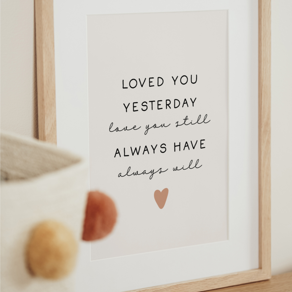 Love You Always | Art Print