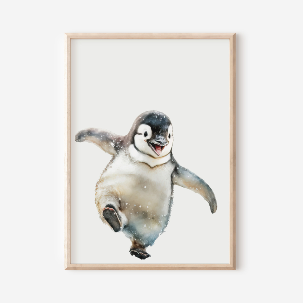 Winston the Penguin | Art Print