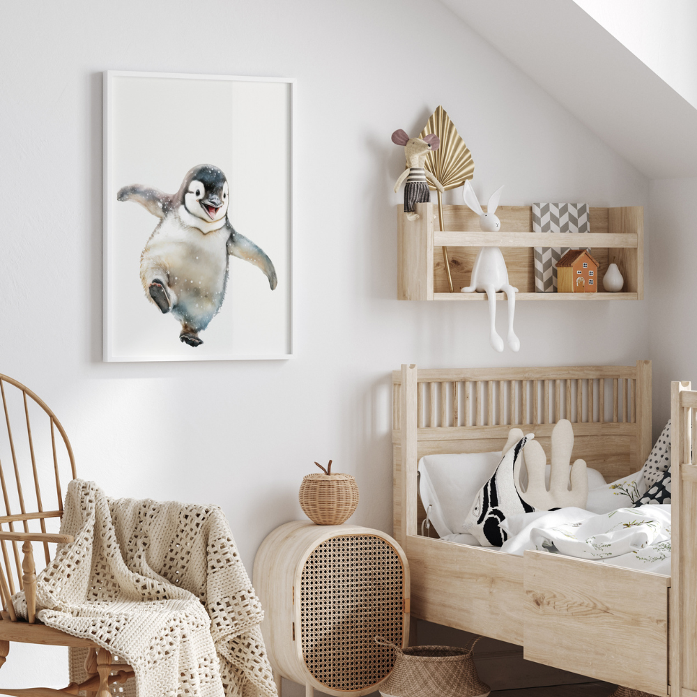 Winston the Penguin | Art Print