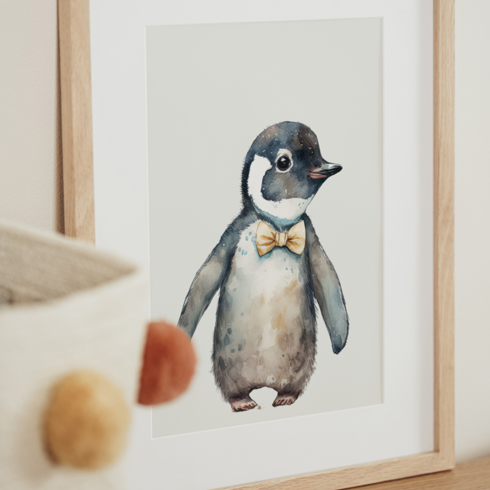 Percy the Penguin | Art Print