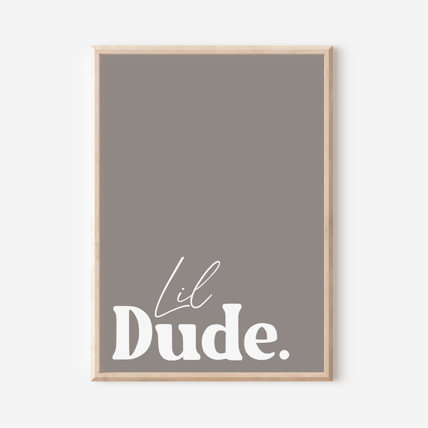 Lil Dude. | Art Print