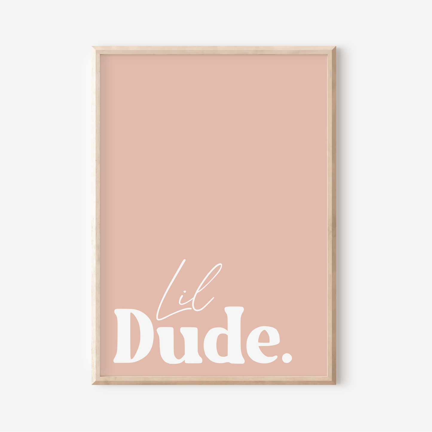 Lil Dude. | Art Print
