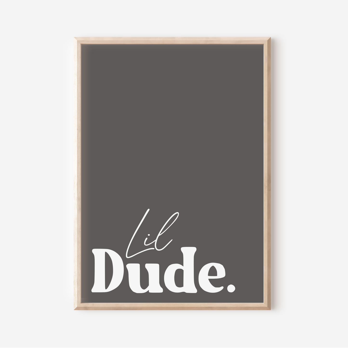 Lil Dude. | Art Print