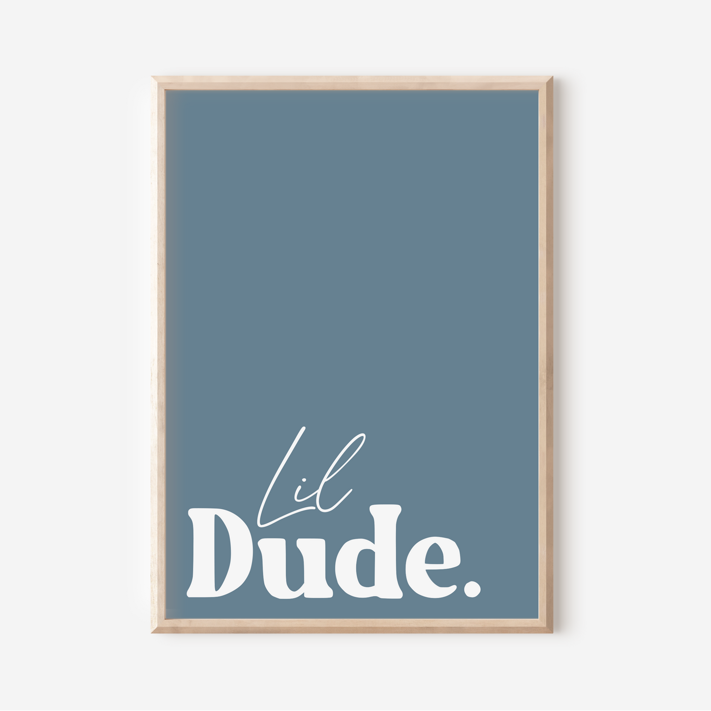 Lil Dude. | Art Print