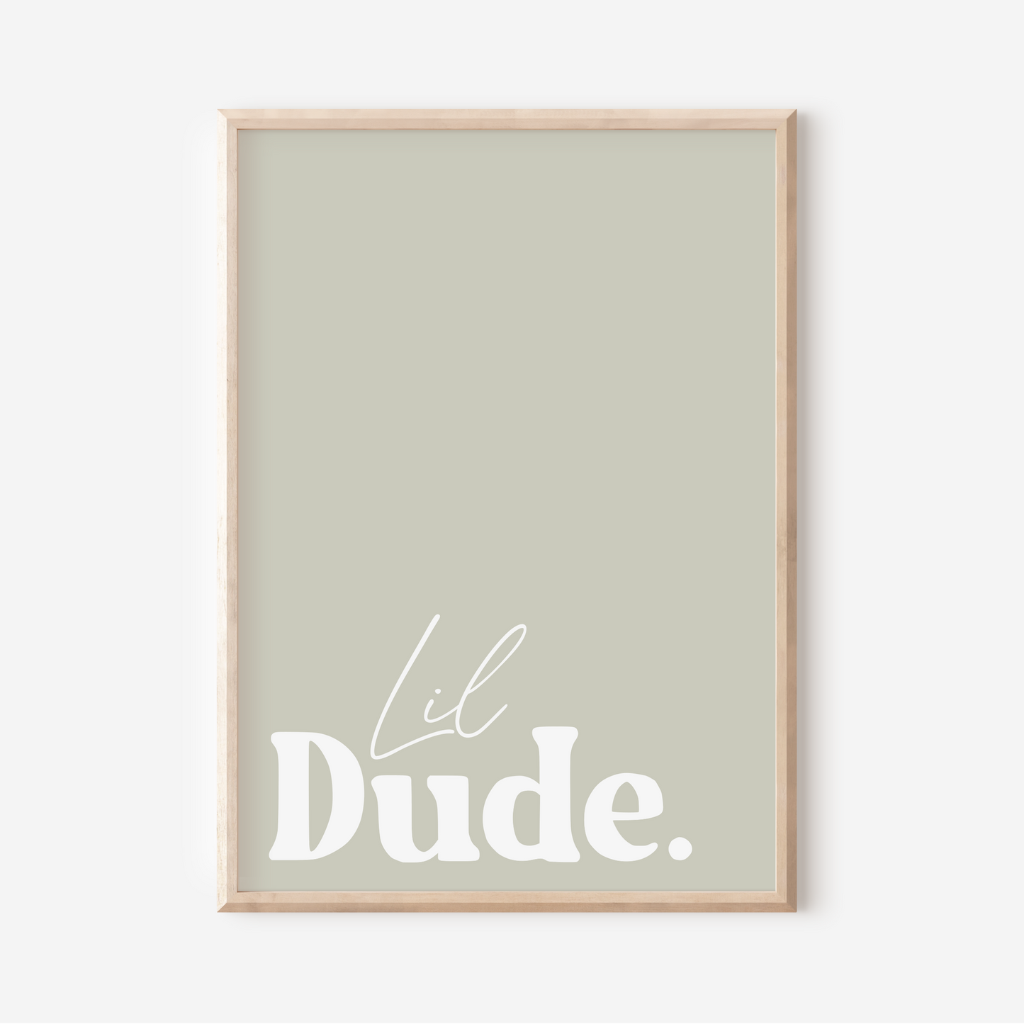 Lil Dude. | Art Print