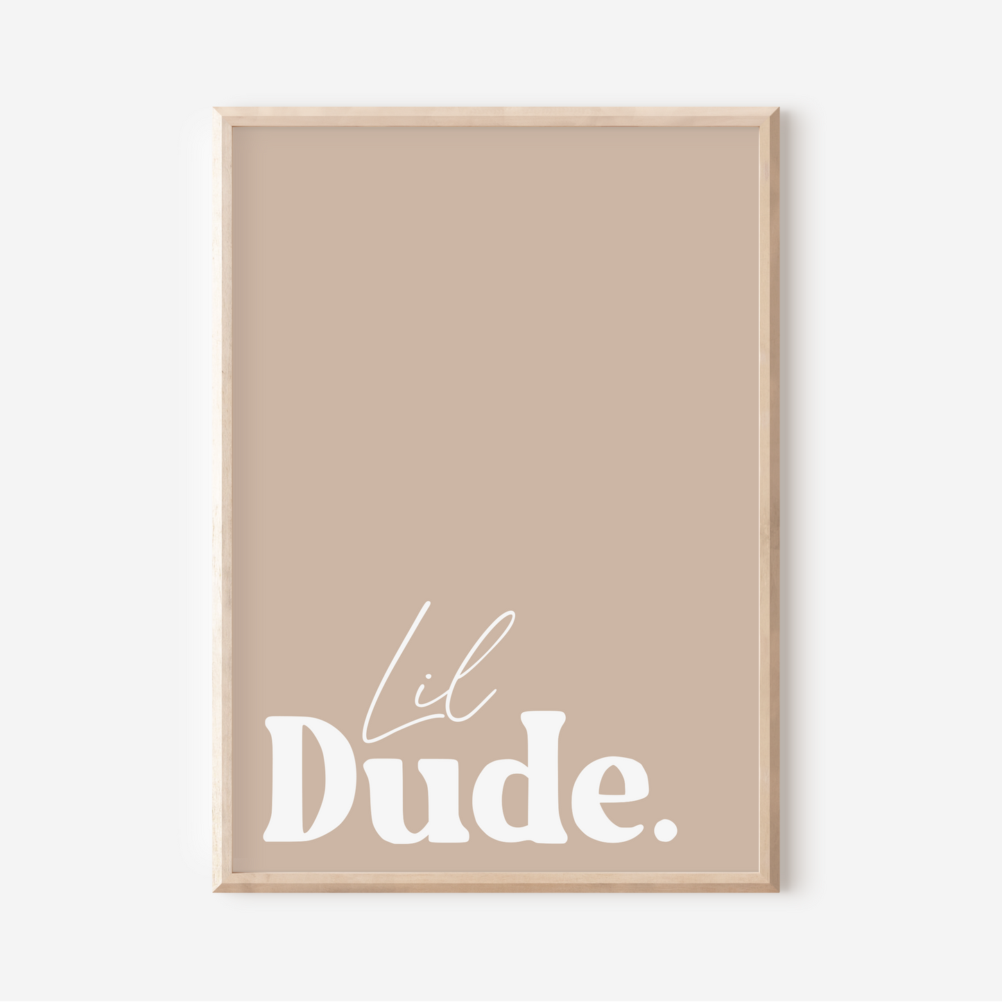 Lil Dude. | Art Print