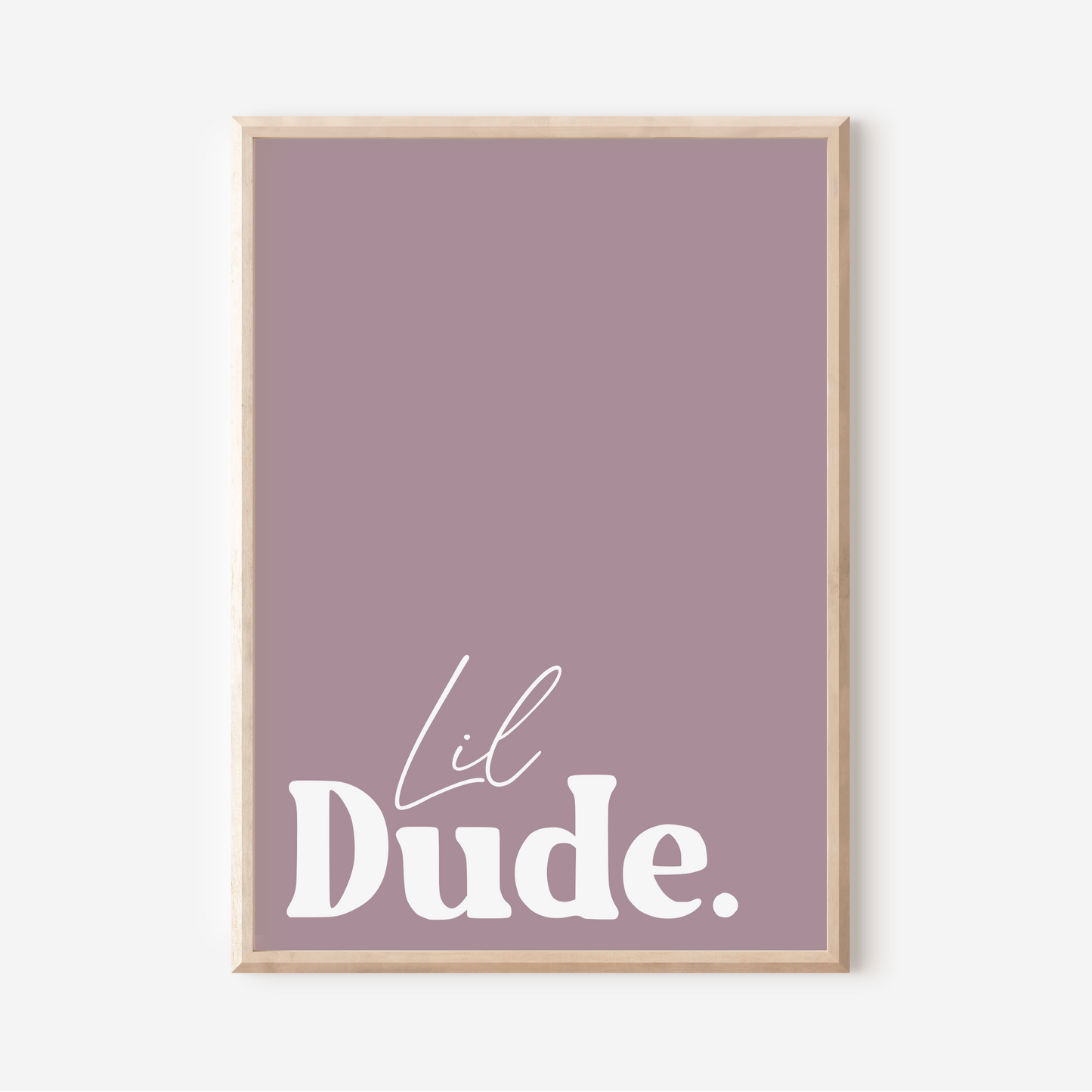 Lil Dude. | Art Print