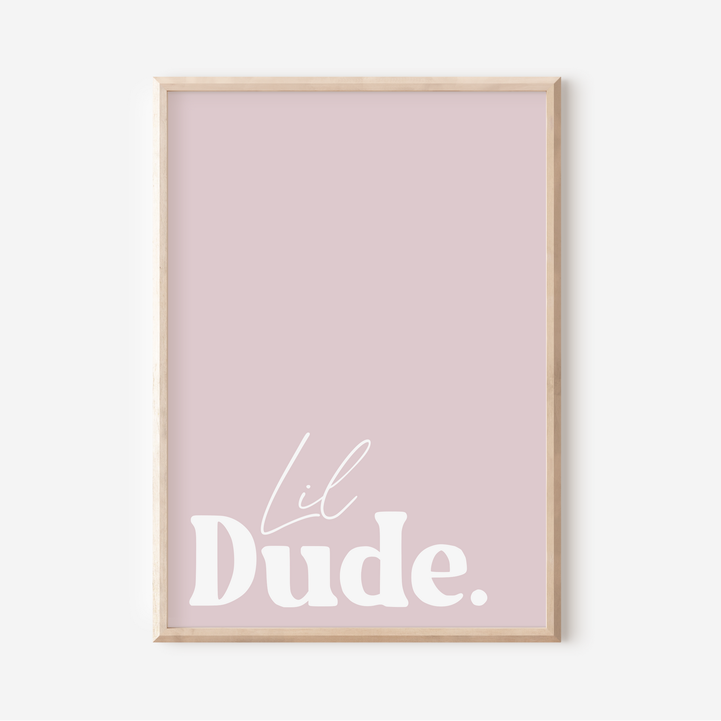 Lil Dude. | Art Print