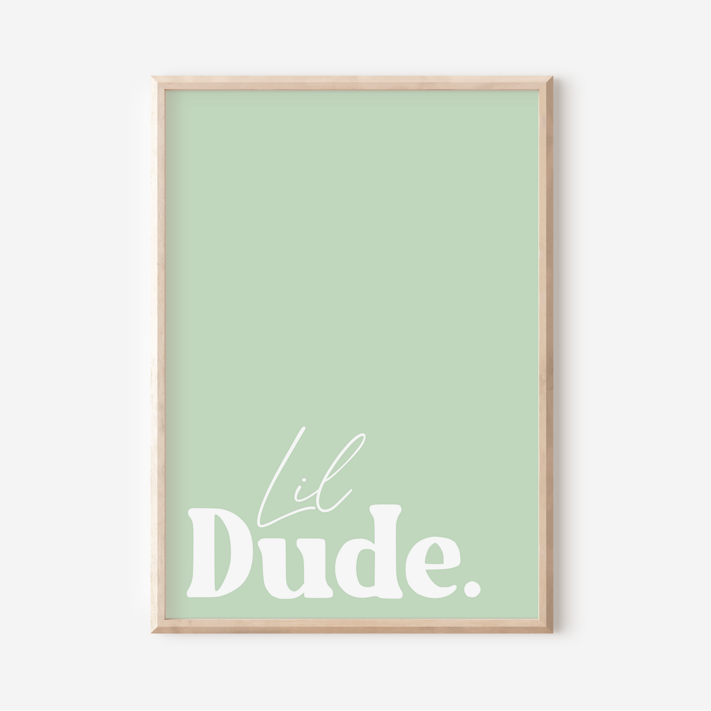 Lil Dude. | Art Print