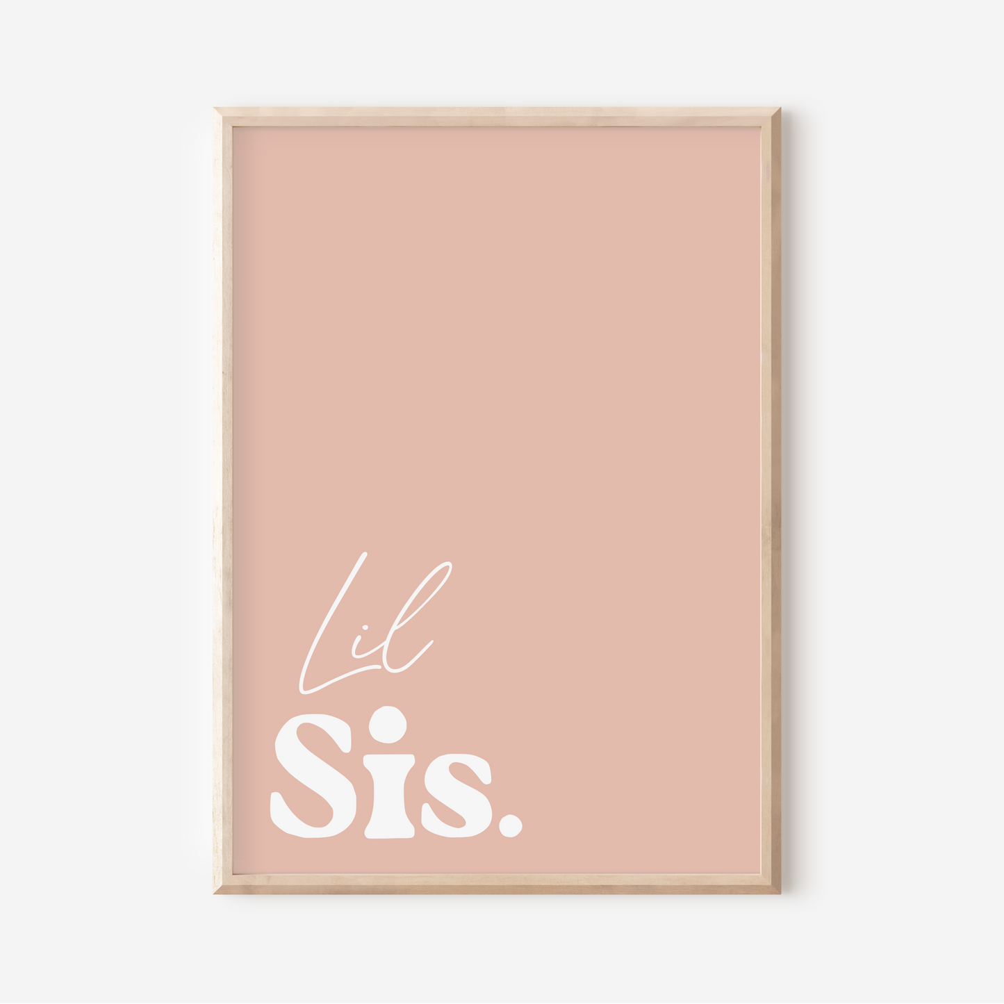 Lil Sis. | Art Print