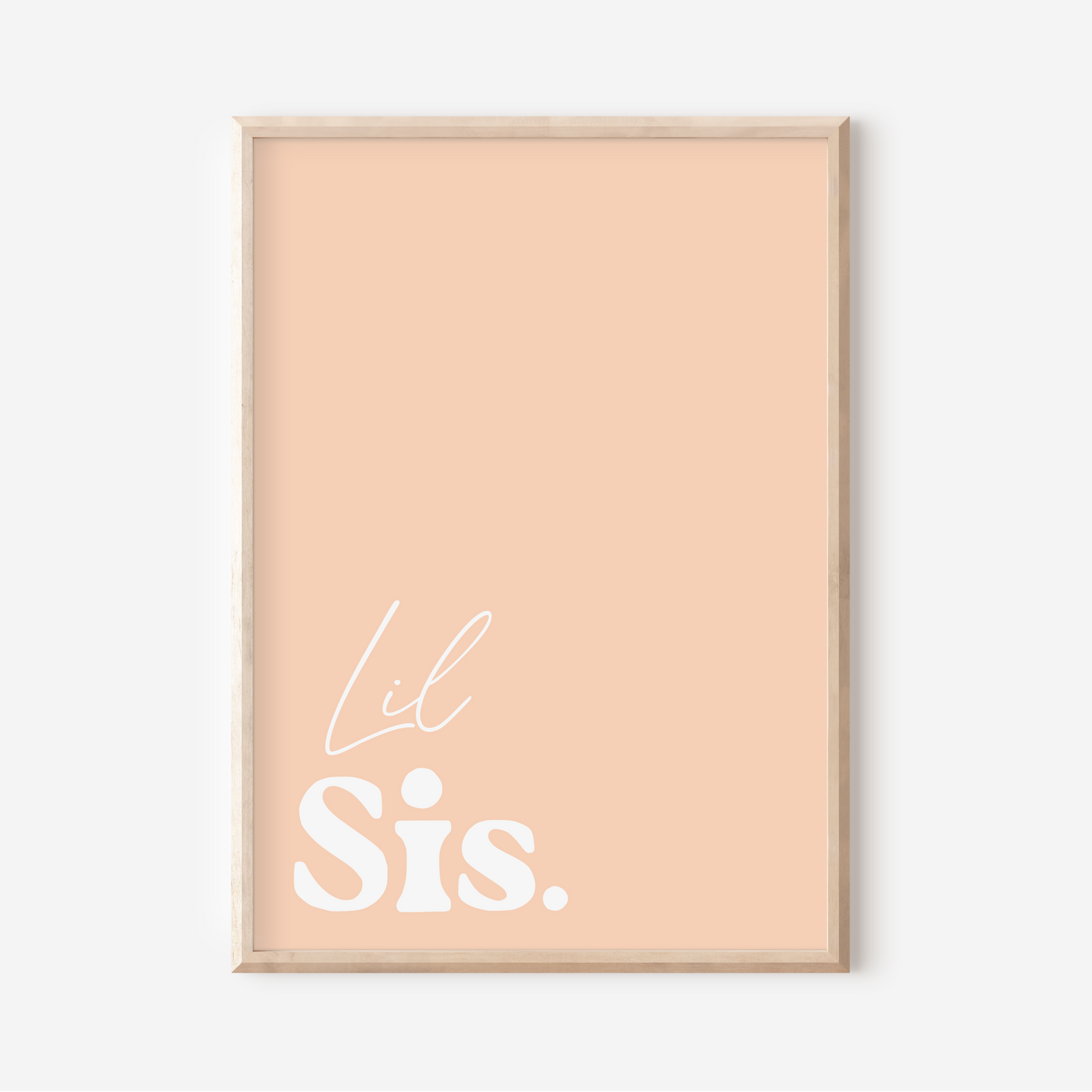 Lil Sis. | Art Print