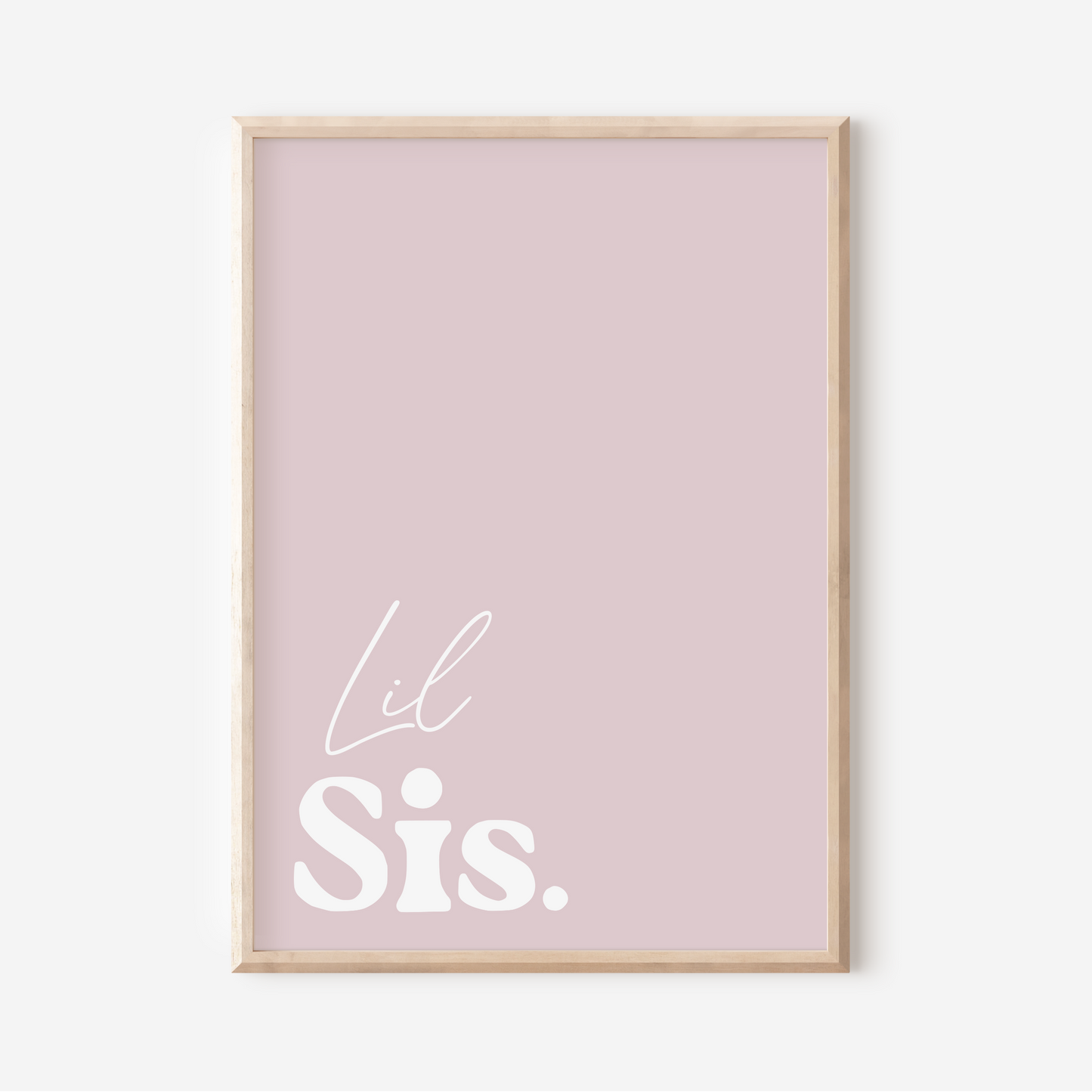 Lil Sis. | Art Print