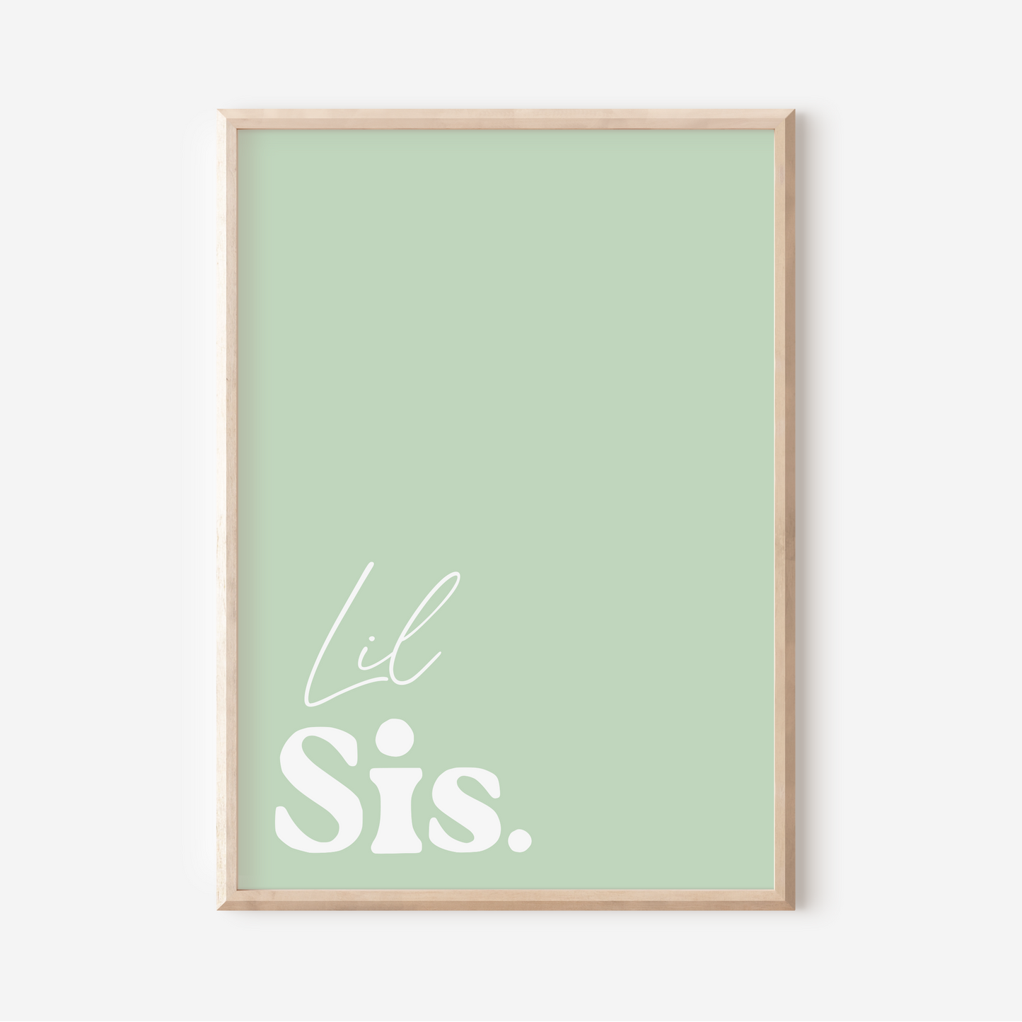 Lil Sis. | Art Print