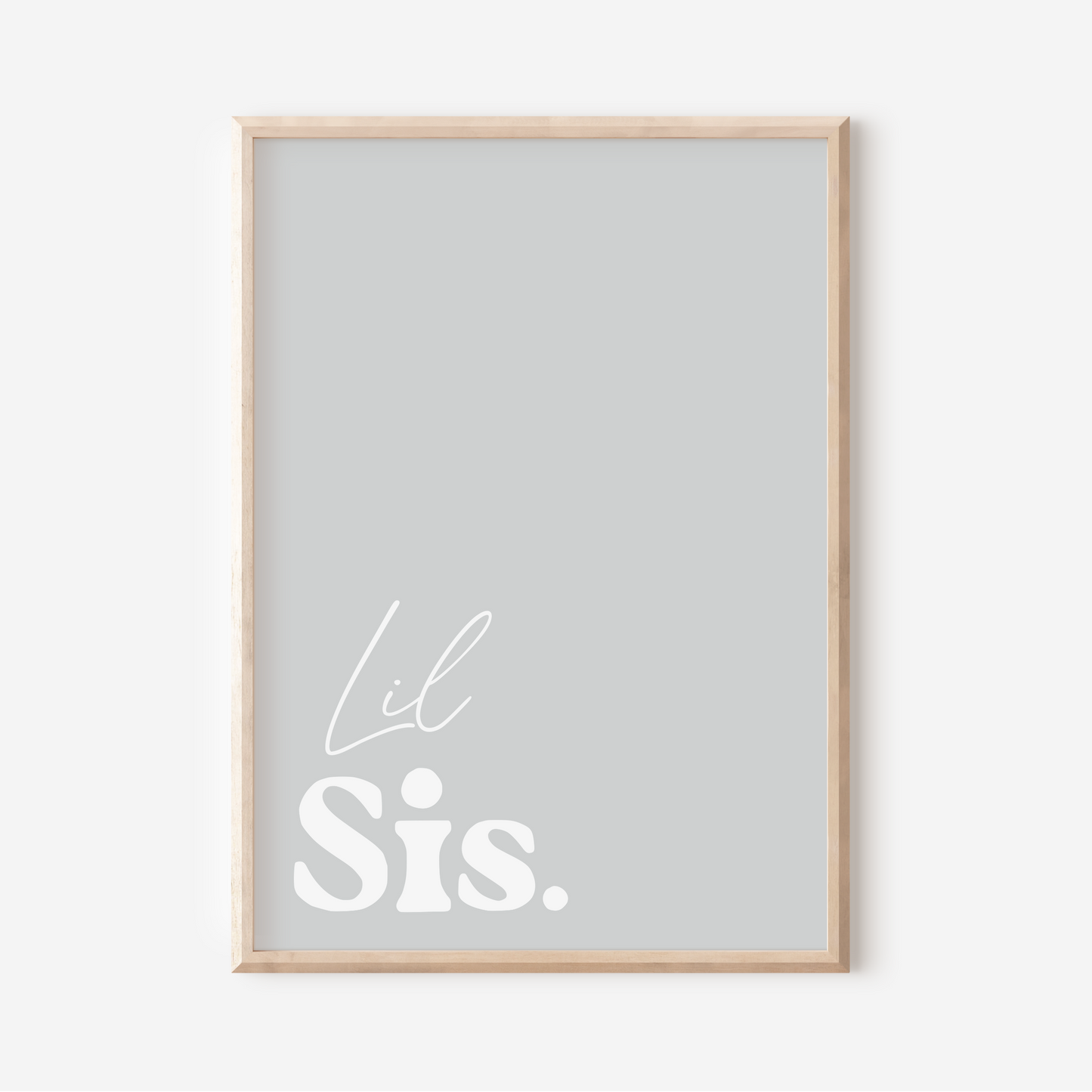Lil Sis. | Art Print