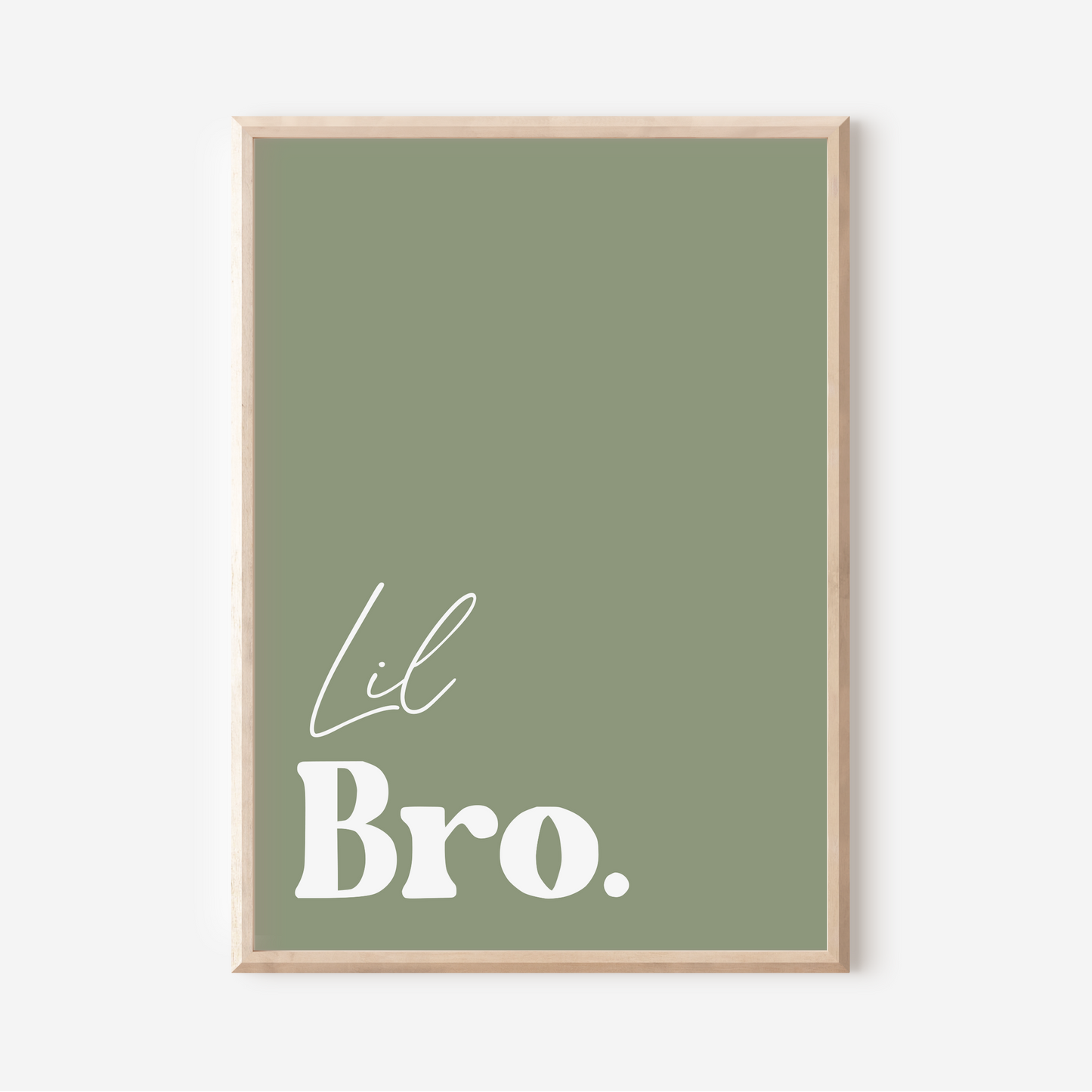 Lil Bro. | Art Print