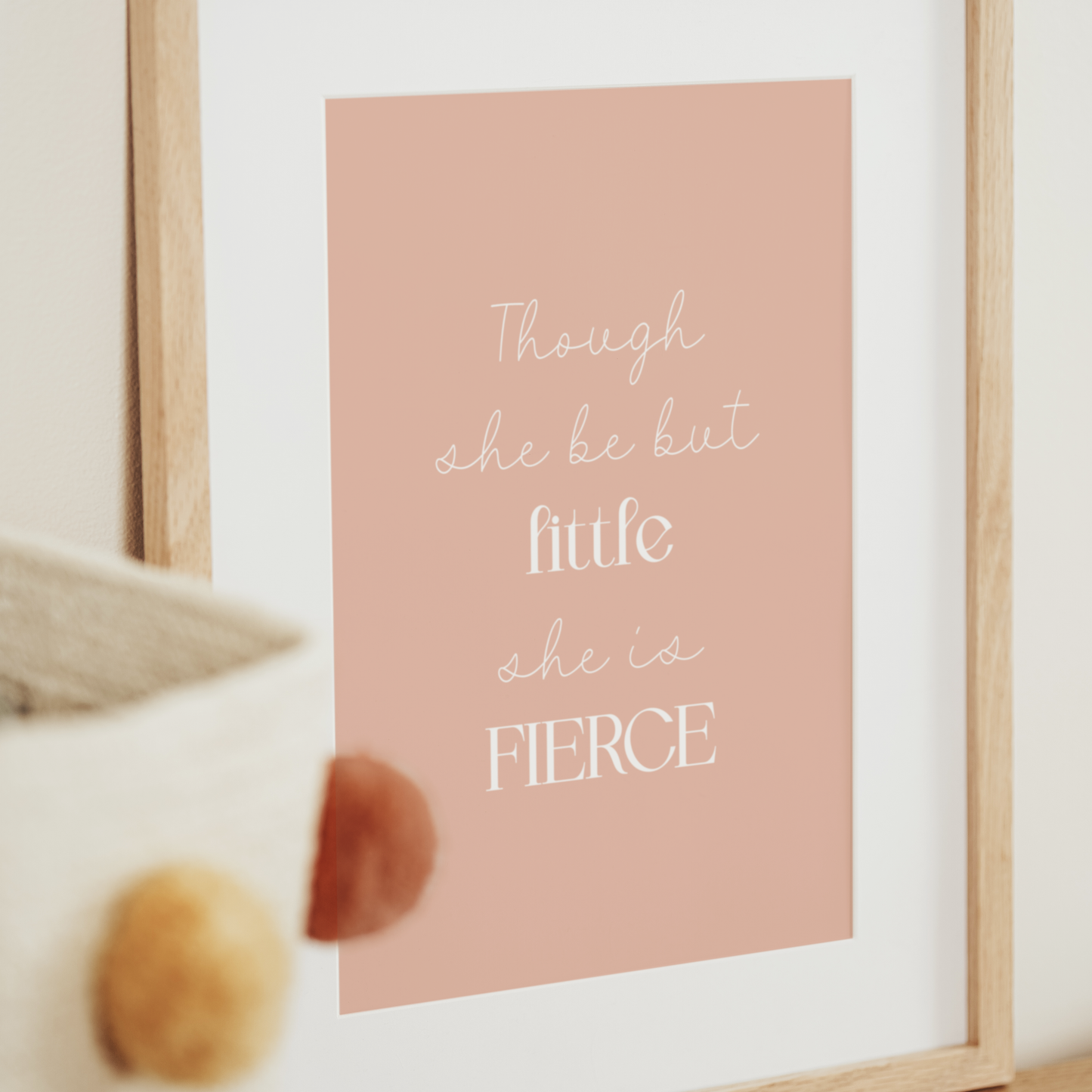 Little But Fierce | Art Print