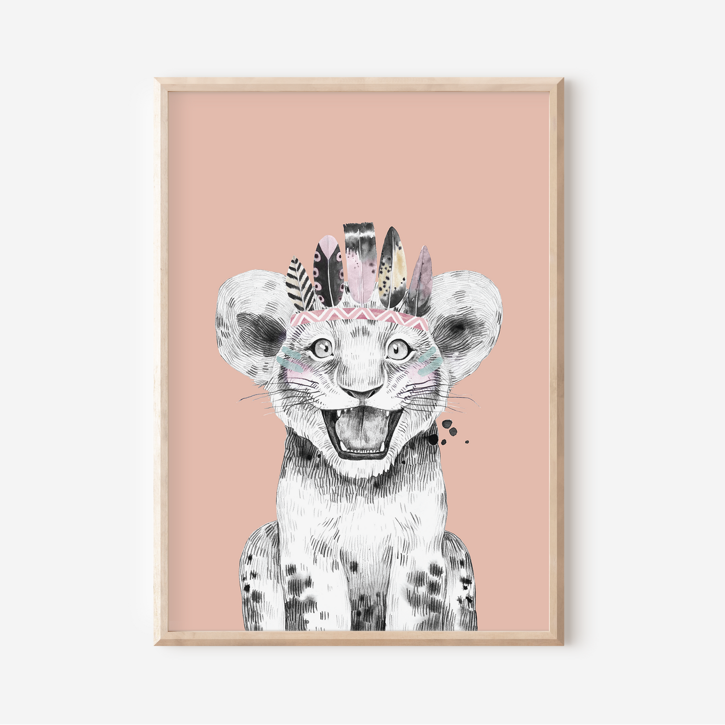 Luna Lion | Art Print