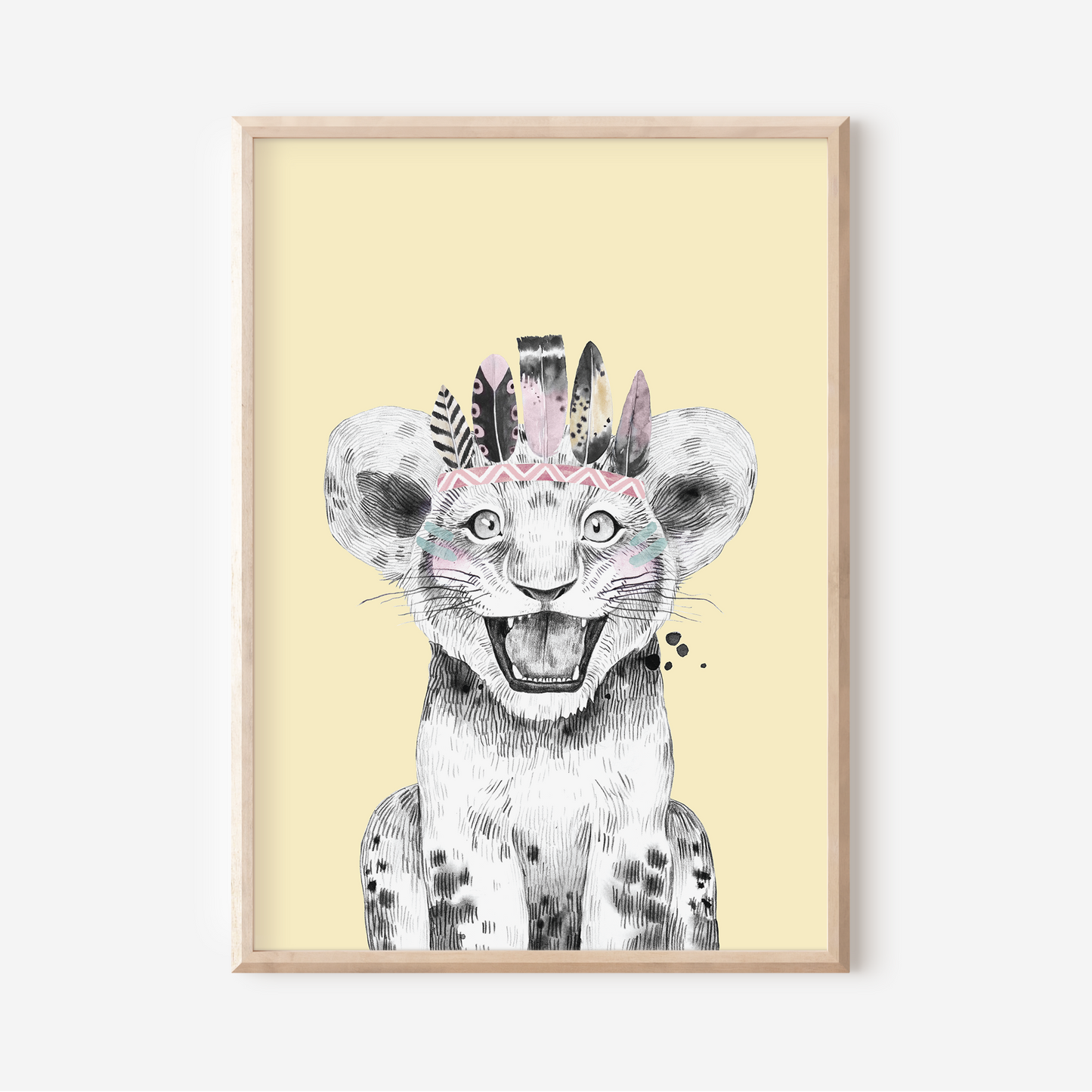 Luna Lion | Art Print