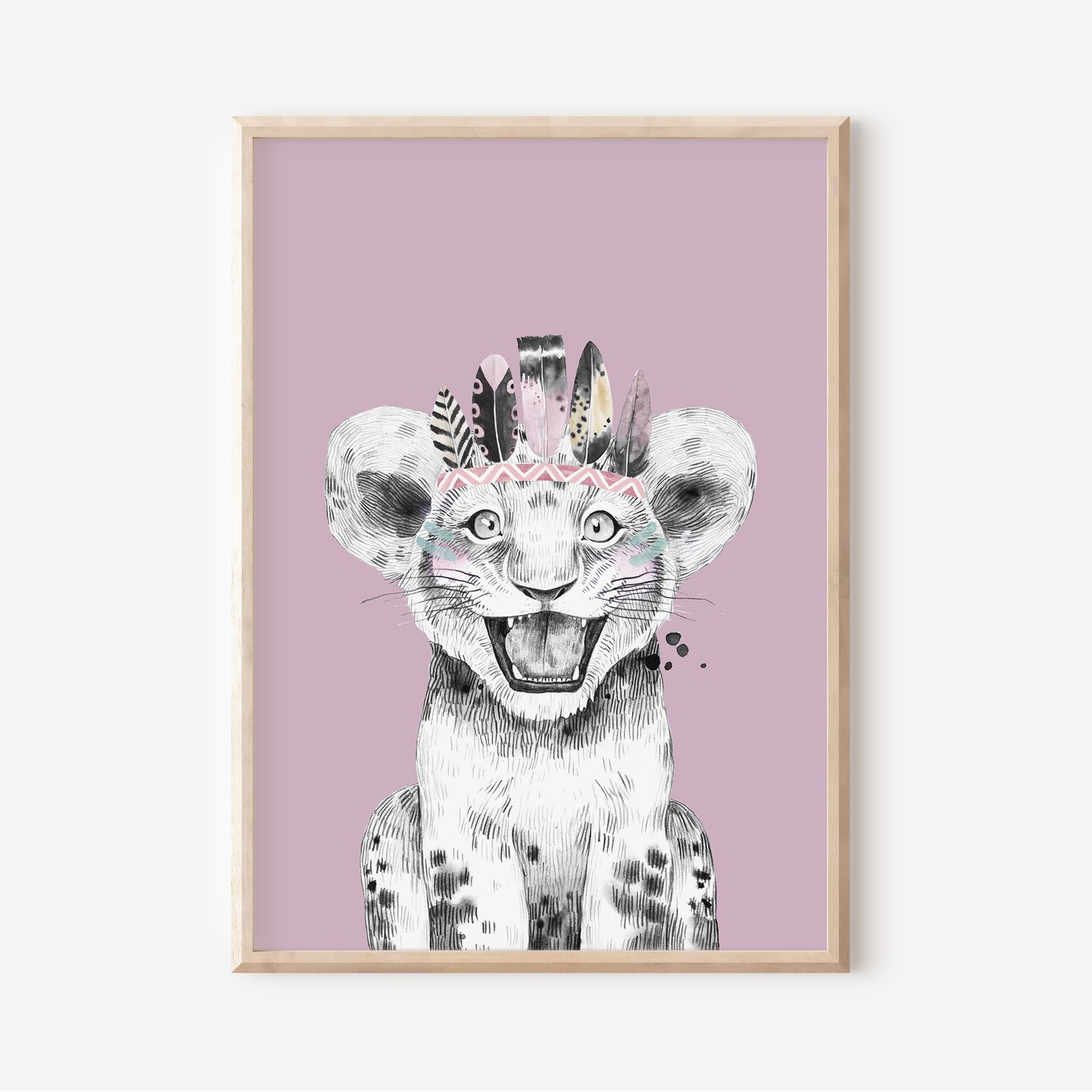 Luna Lion | Art Print