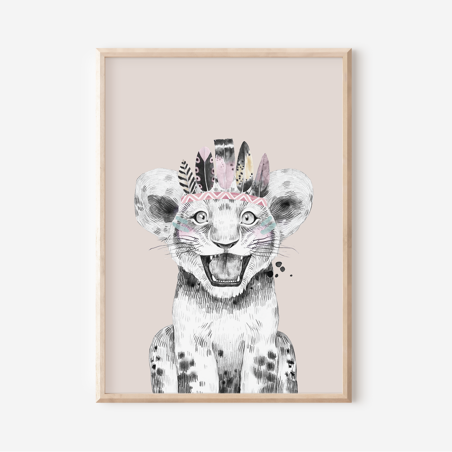 Luna Lion | Art Print