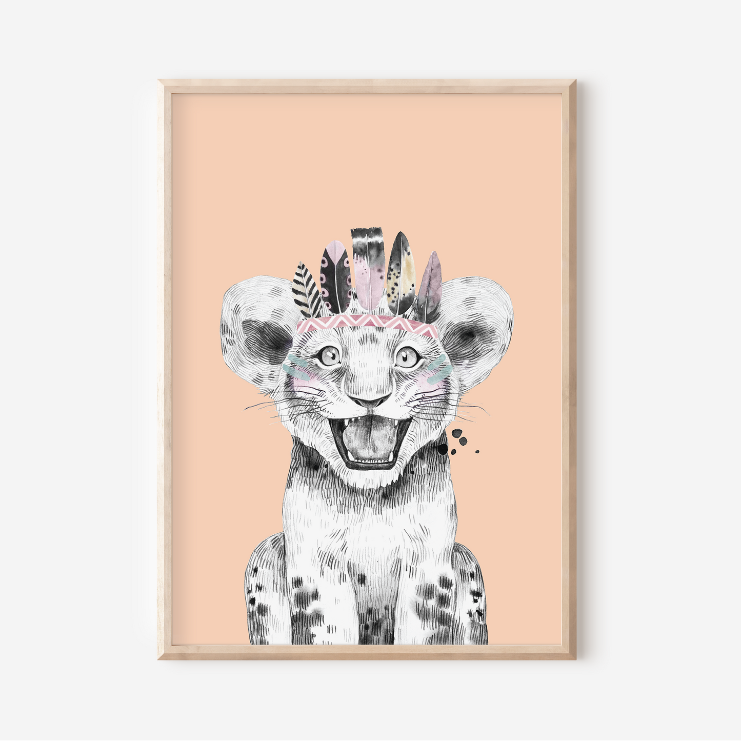 Luna Lion | Art Print