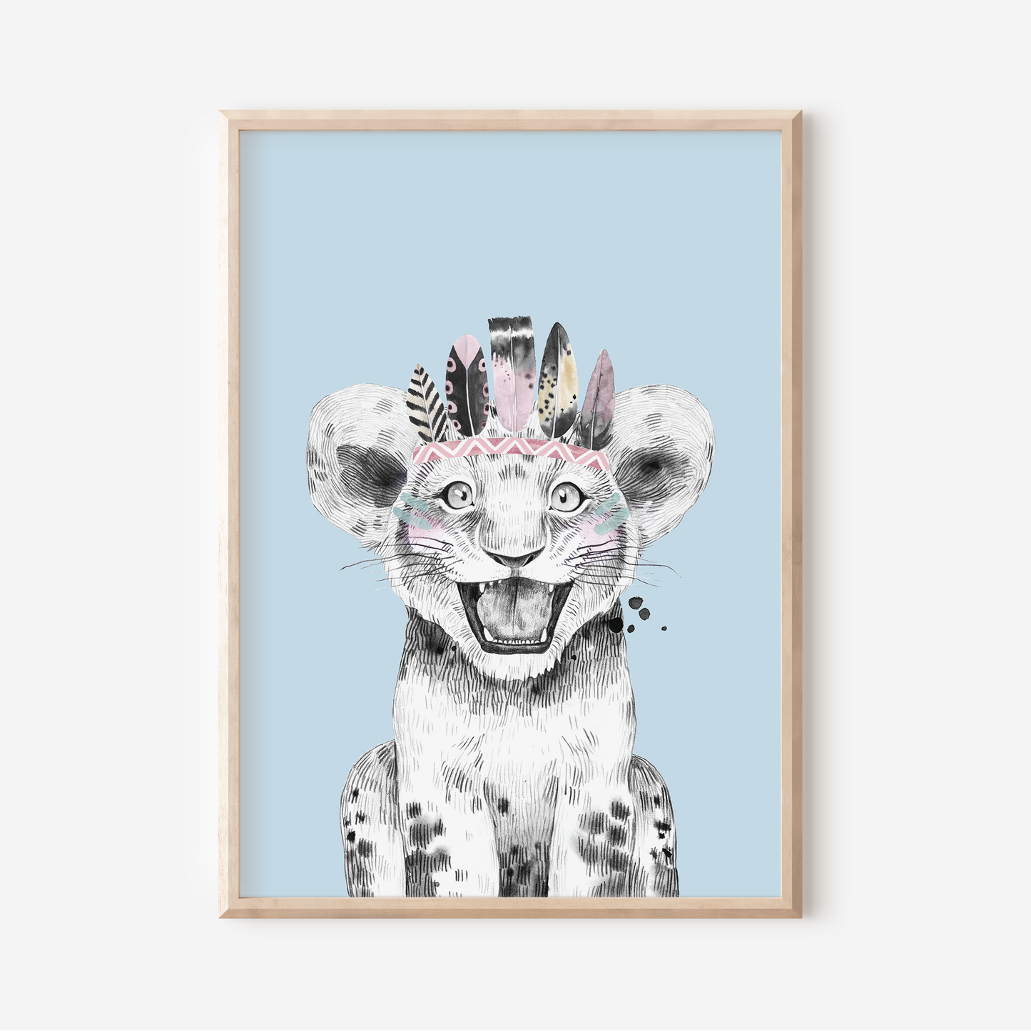 Luna Lion | Art Print