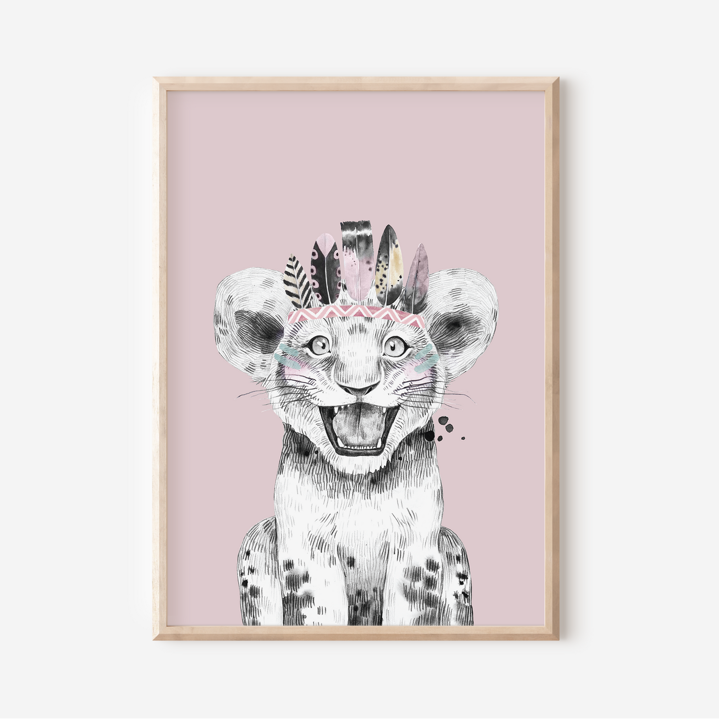 Luna Lion | Art Print