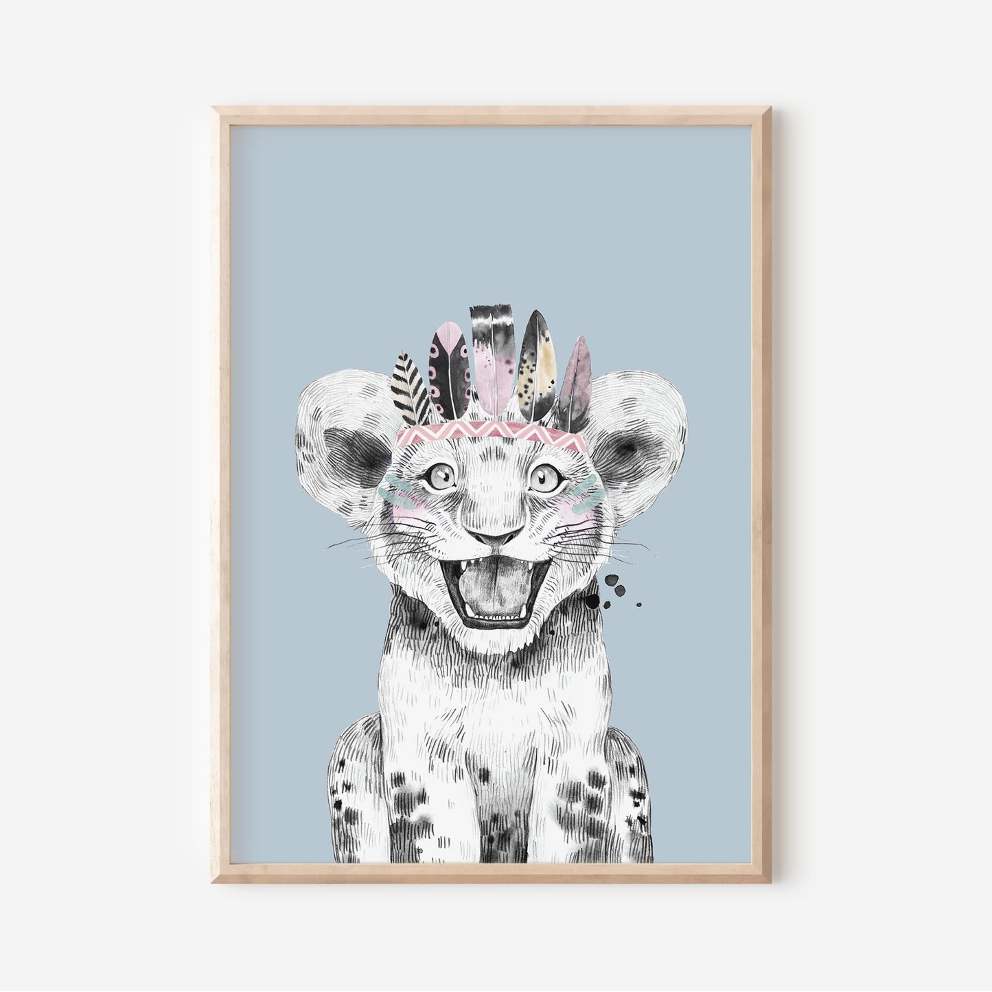Luna Lion | Art Print
