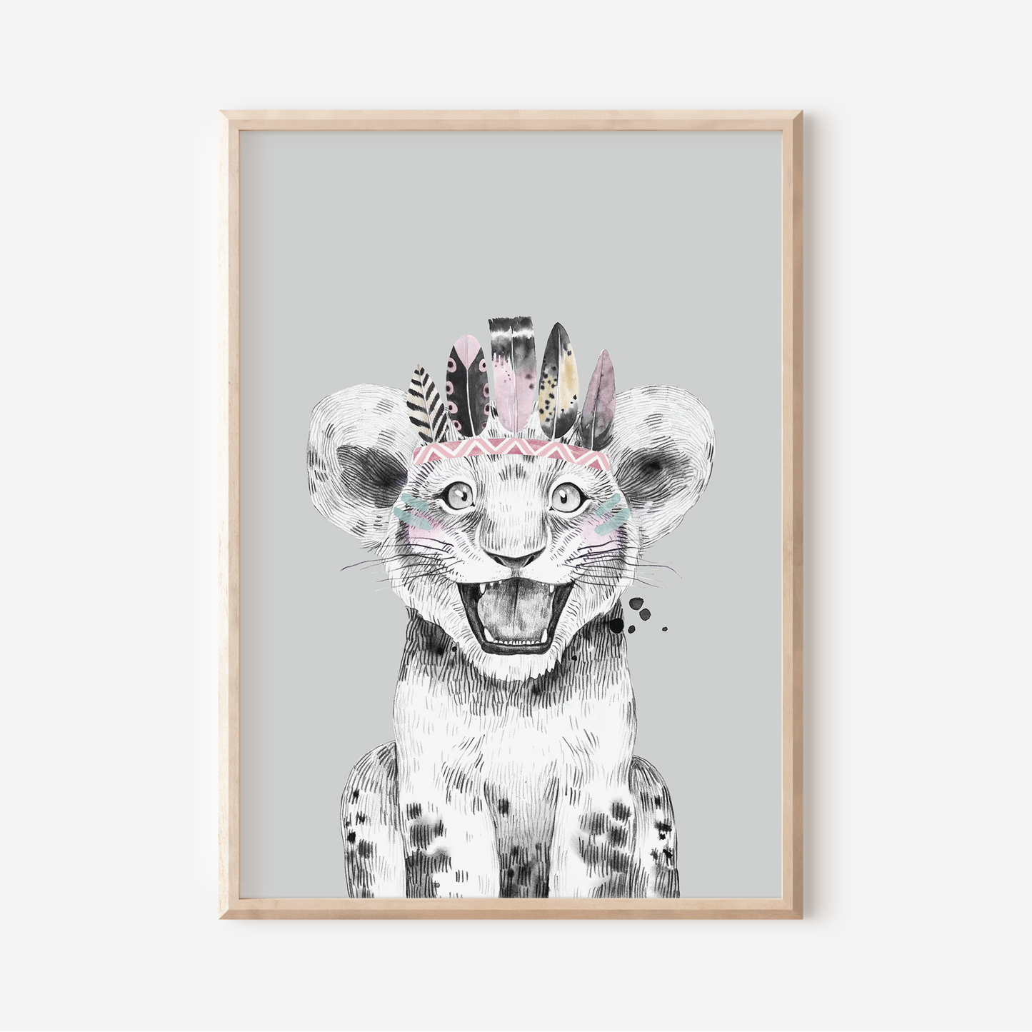 Luna Lion | Art Print