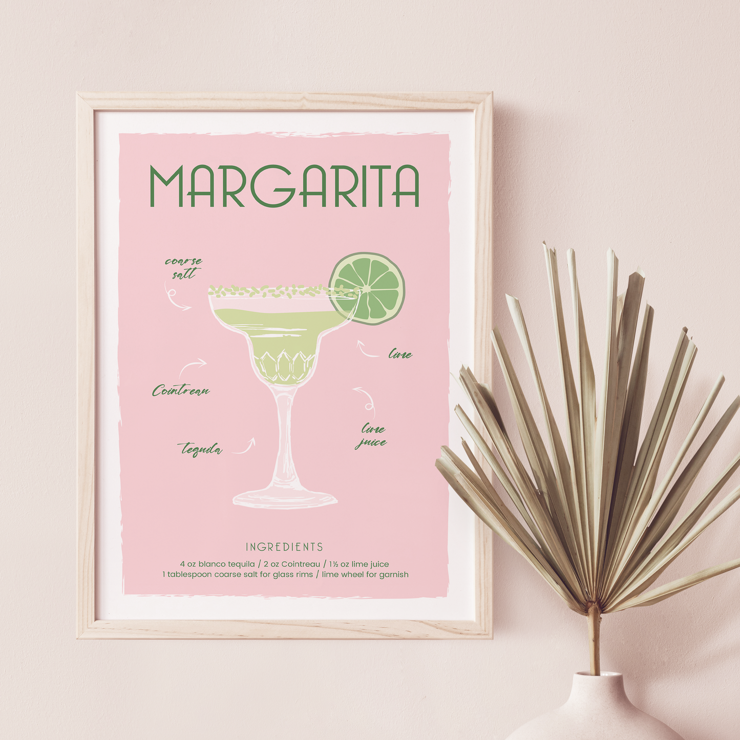 Margarita Cocktail | Art Print