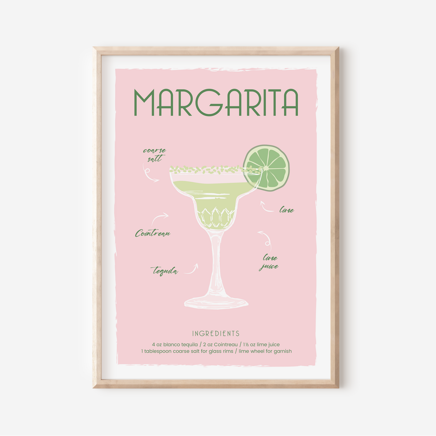 Margarita Cocktail | Art Print