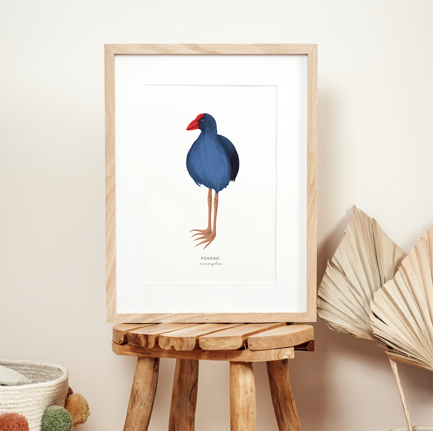 New Zealand Bird - Pukeko | Art Print