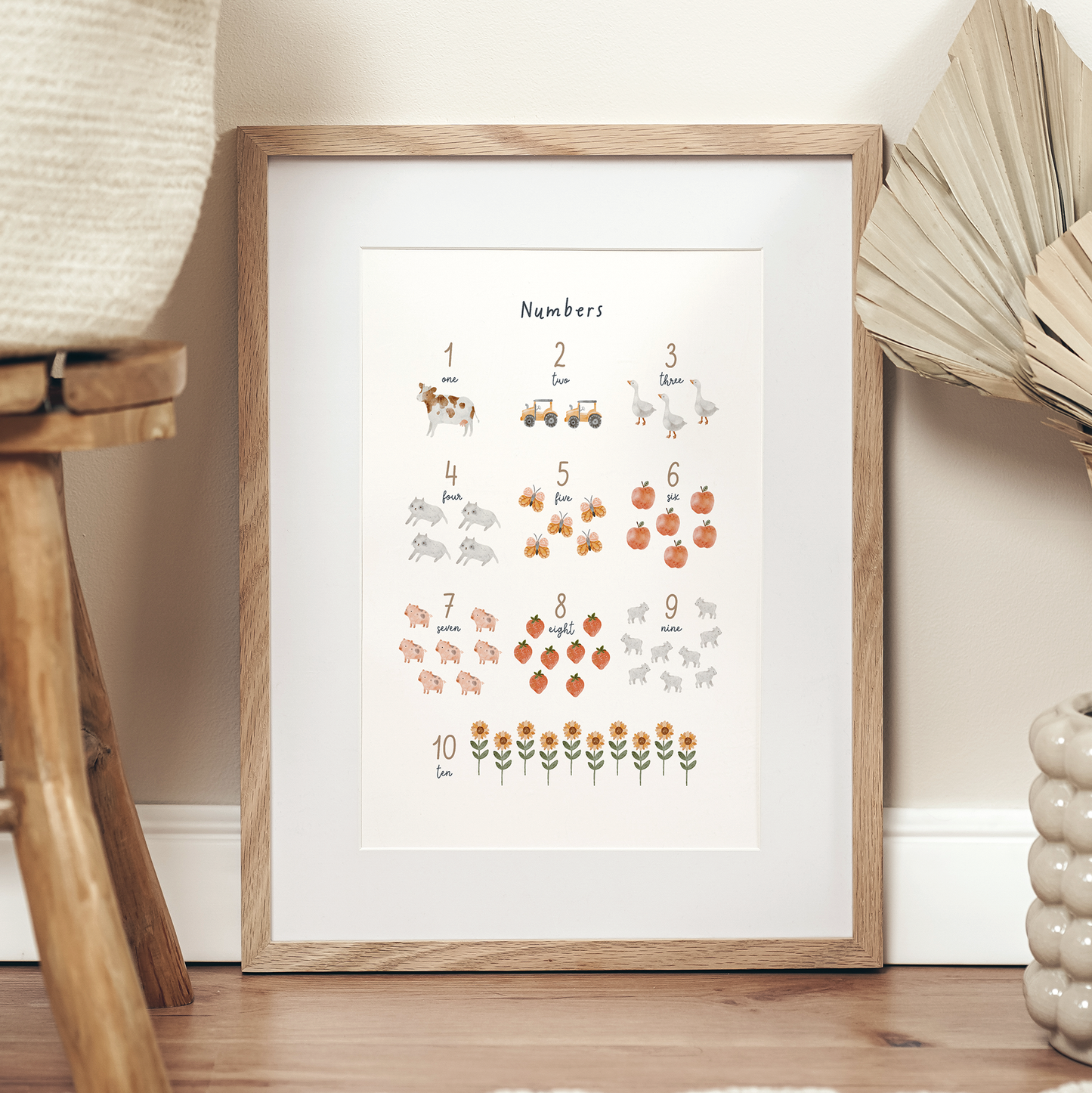 Farm Numbers | Art Print