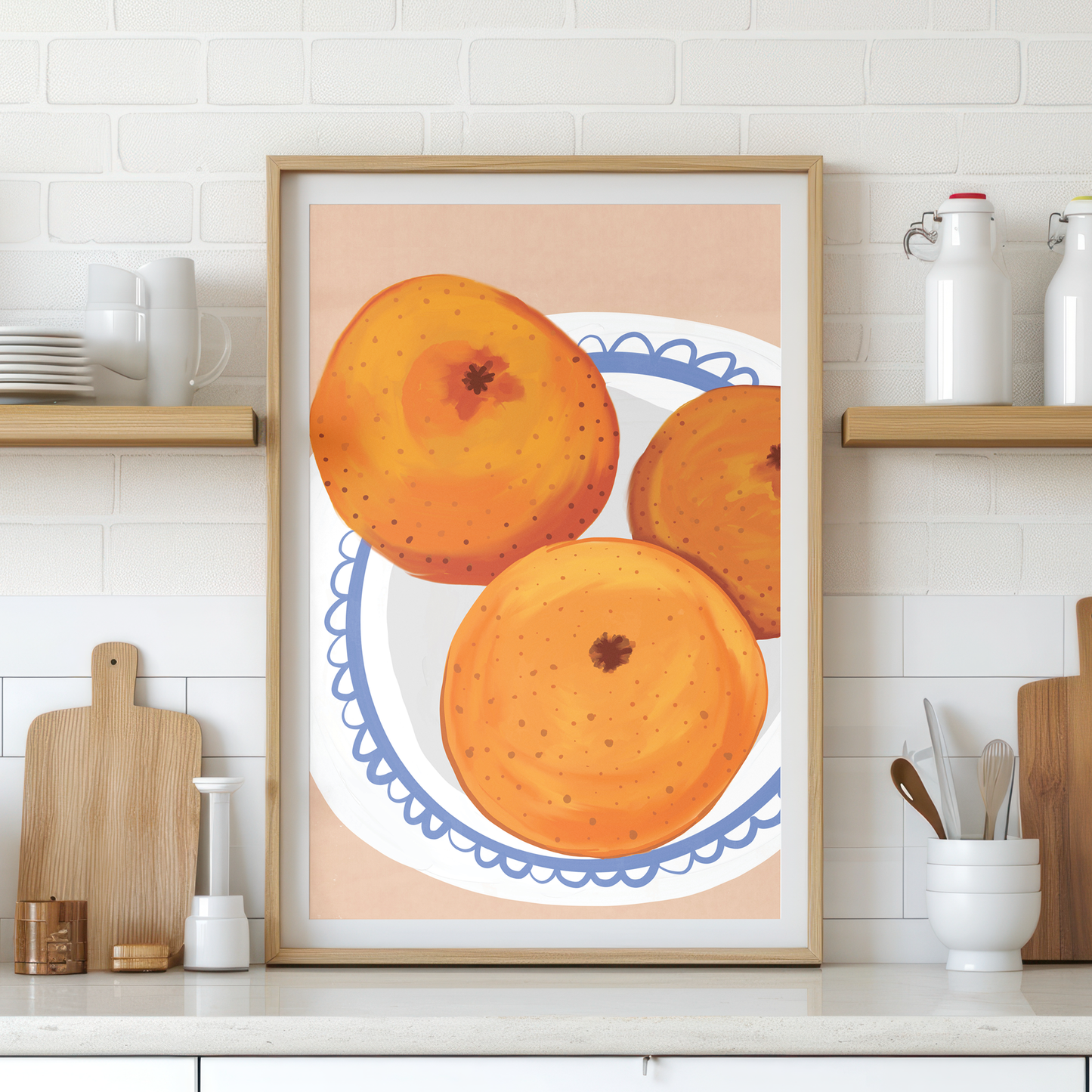 Orange Trio | Art Print