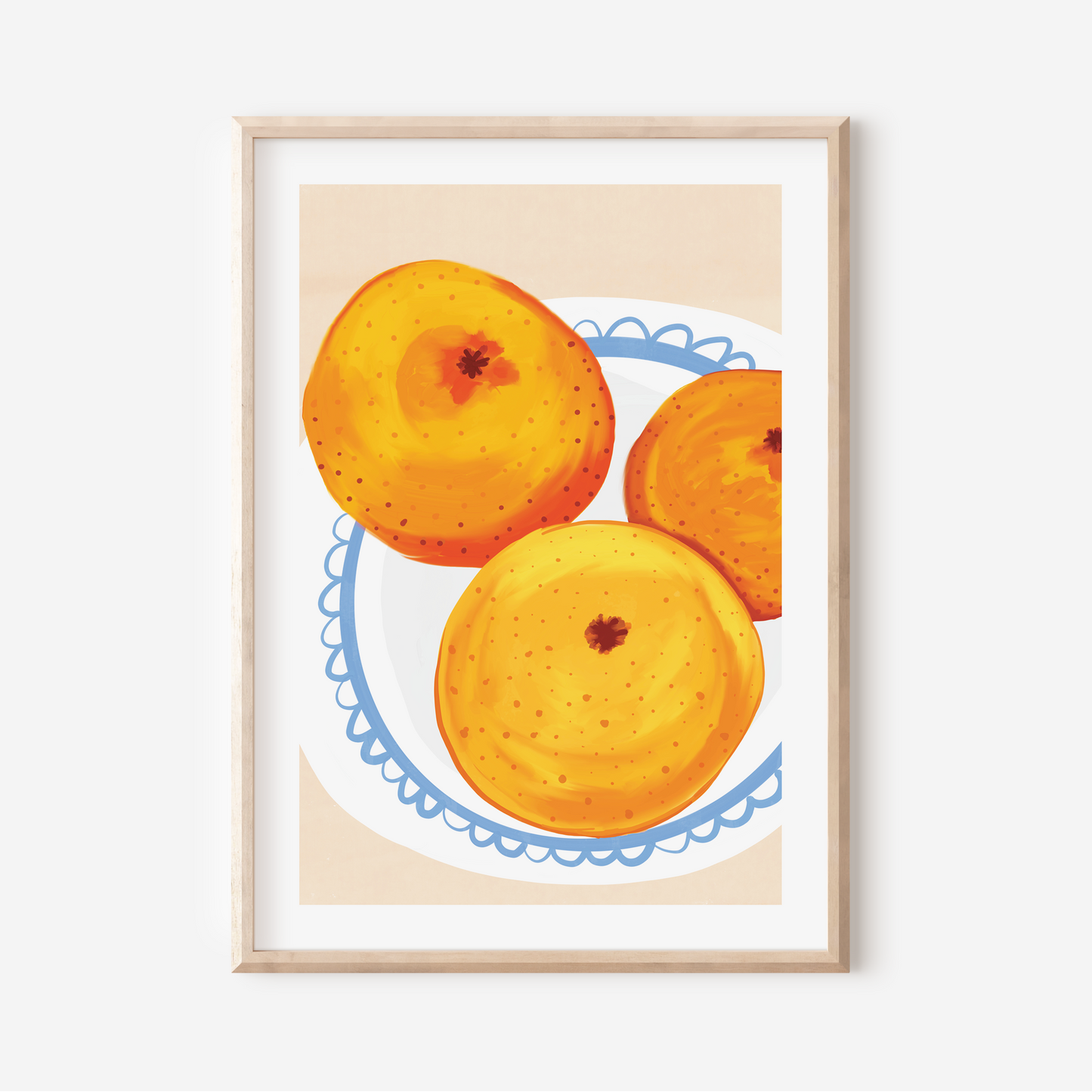 Orange Trio | Art Print