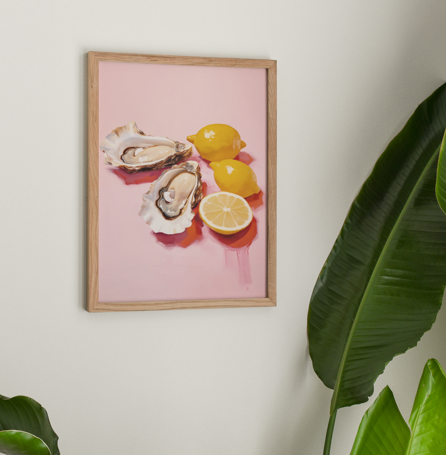 Oysters & Lemons | Art Print