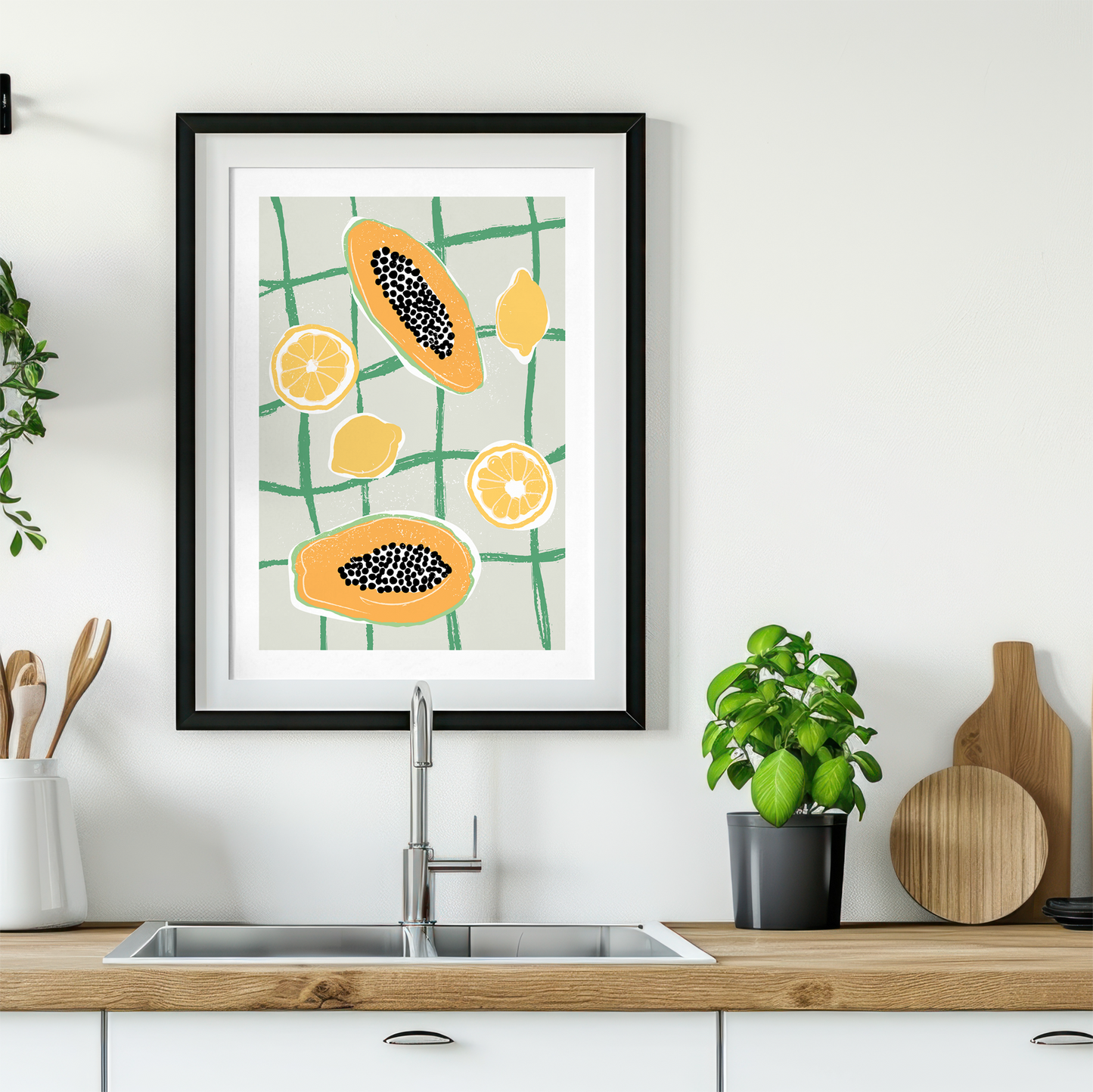 Perfect Papaya | Art Print
