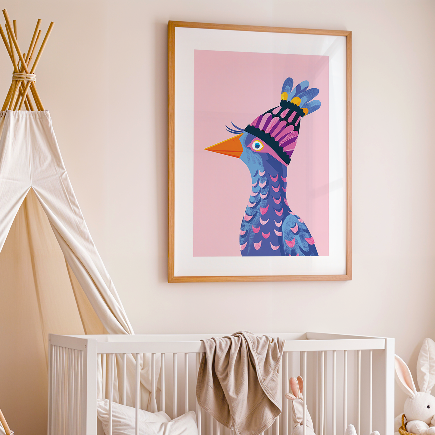 Brilliant Bird | Art Print