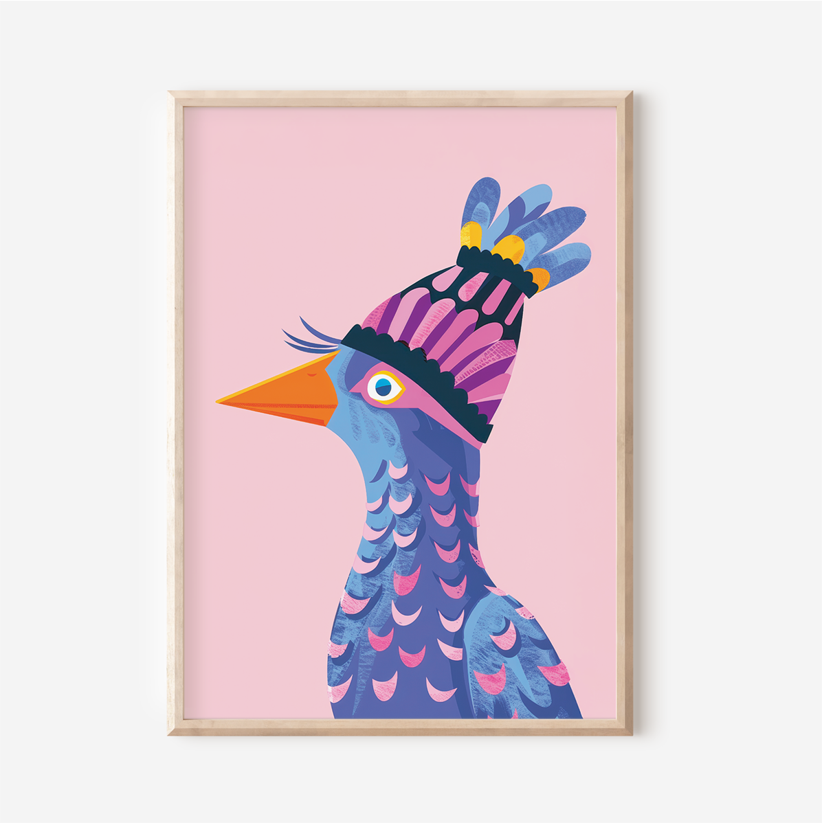Brilliant Bird | Art Print