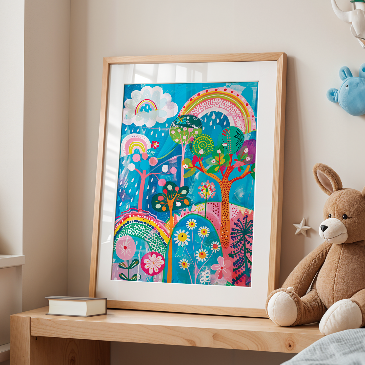 Rainbow Garden | Art Print