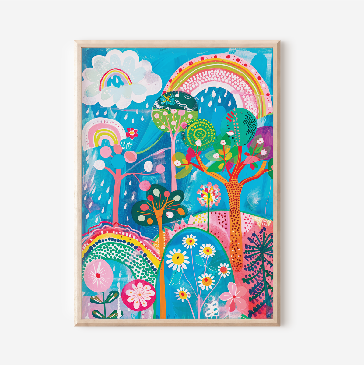 Rainbow Garden | Art Print