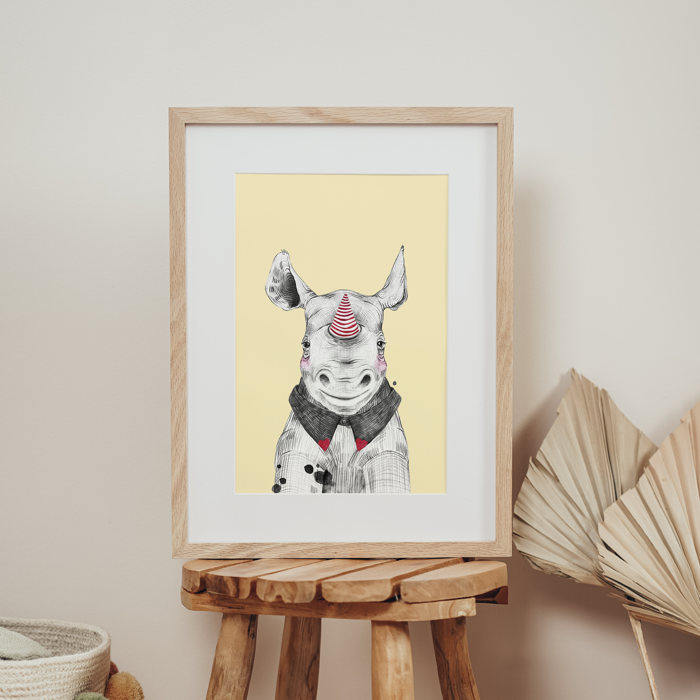 Remy Rhino | Art Print