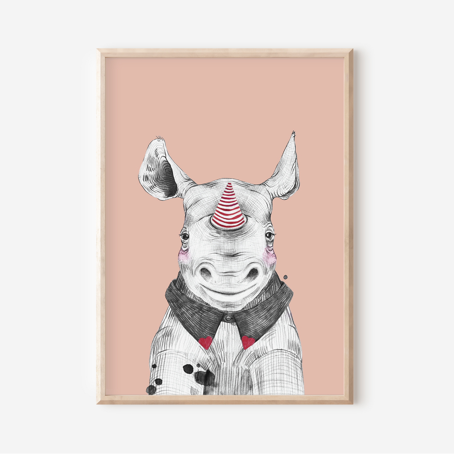 Remy Rhino | Art Print
