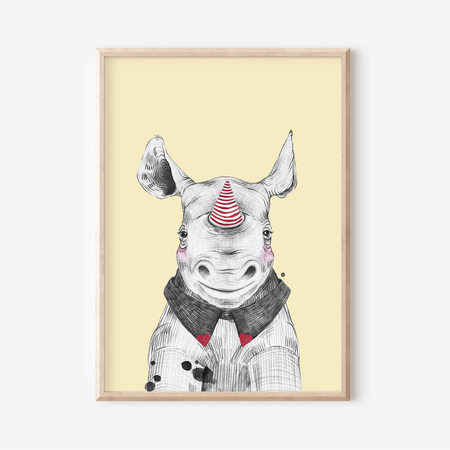 Remy Rhino | Art Print
