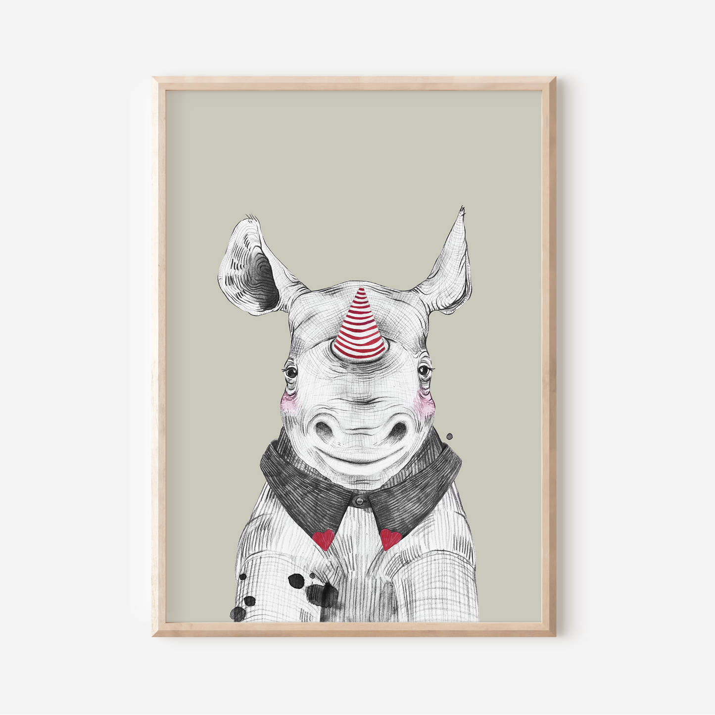 Remy Rhino | Art Print