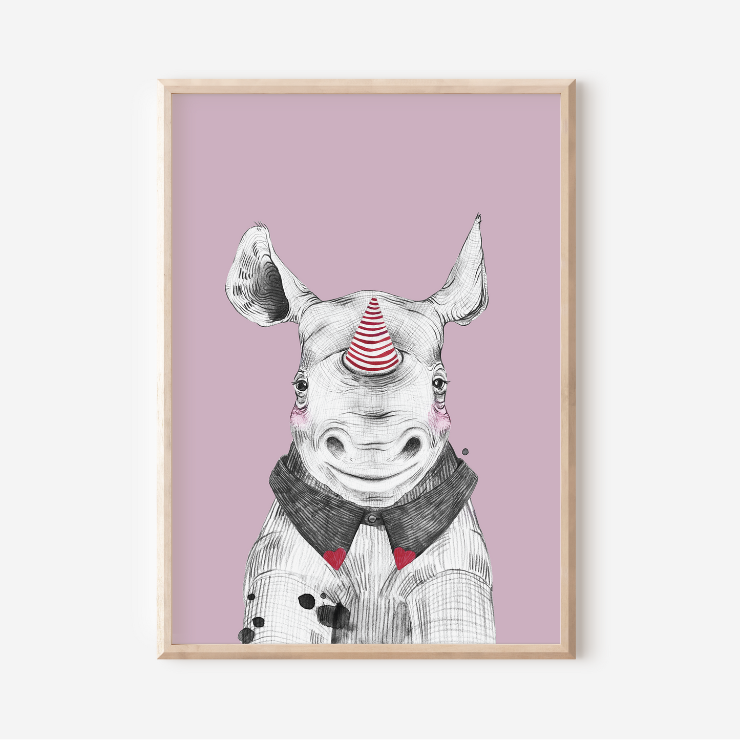 Remy Rhino | Art Print