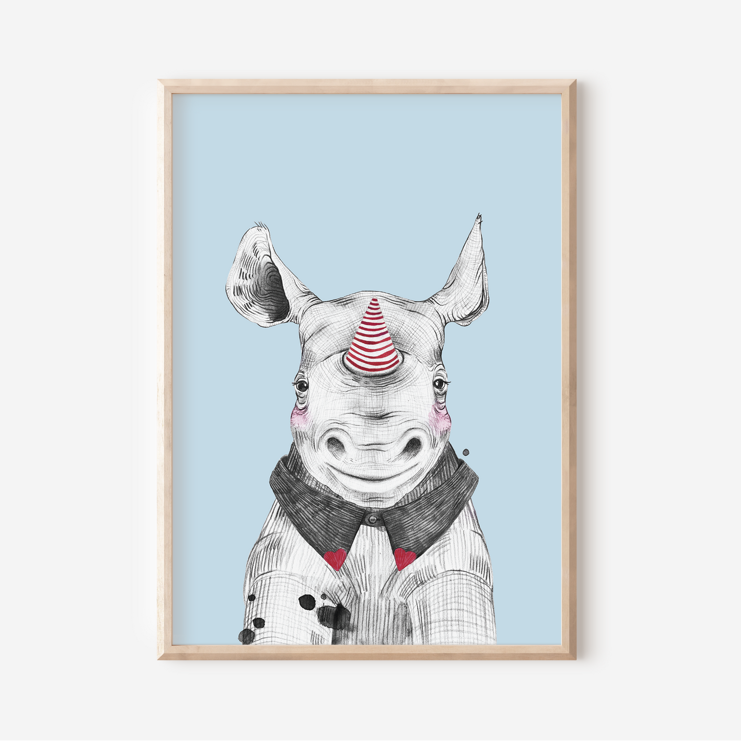 Remy Rhino | Art Print