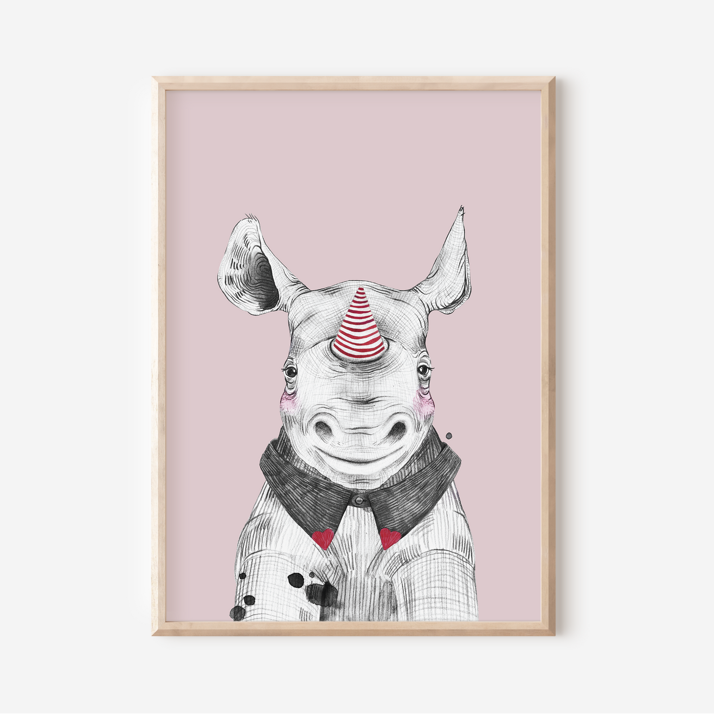 Remy Rhino | Art Print