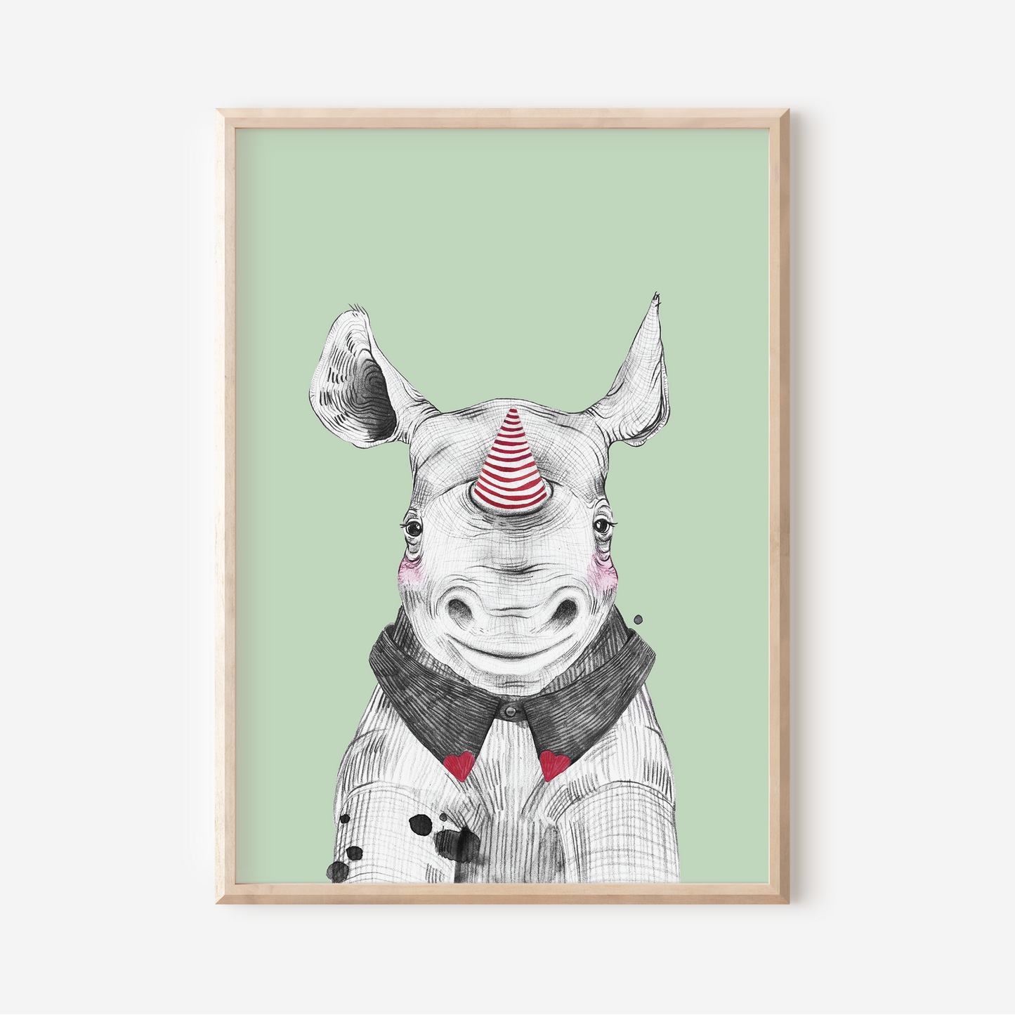 Remy Rhino | Art Print
